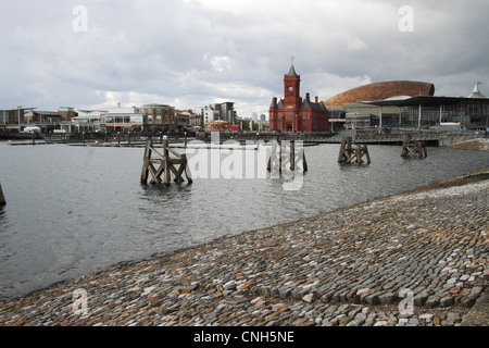 Docks de Cardiff - dockland revitalisé appuient maintenant de nouvelles affaires Banque D'Images