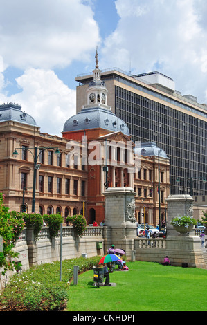 Palais de Justice, Place de l'Église (Kerkplein), Pretoria, la Province de Gauteng, Afrique du Sud Banque D'Images