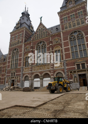 Le Rijksmuseum a été fermé pour rénovation depuis 2003 et sera fermé jusqu'en 2013, Amsterdam, Pays-Bas Banque D'Images