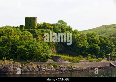 Château Dunollie de Mull, ferry Oban, Scotland Banque D'Images