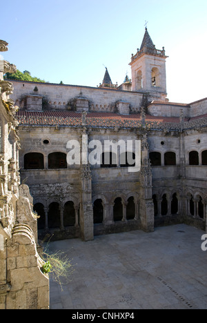 Monastère de San Esteban de Ribas de Sil,S X, Province Ourense, Galice, Espagne Banque D'Images