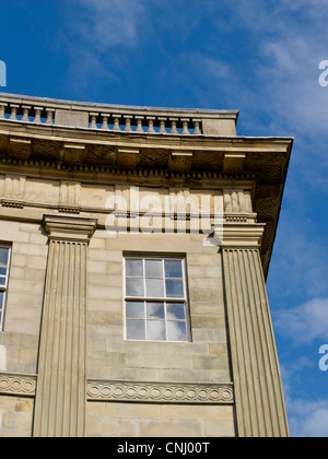 Module d'angle du Croissant-Rouge un bâtiment classé grade 1 à Buxton Derbyshire Banque D'Images