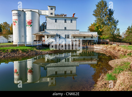 USA, Ohio, Thompson's Mills, Site du patrimoine de l'État Composite numérique, HDR Banque D'Images