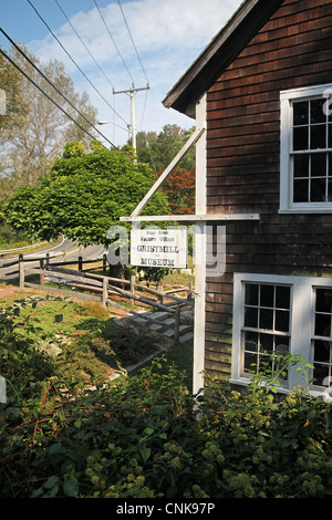 Stony Brook Grist Mill et Museum de Brewster, Massachusetts Banque D'Images