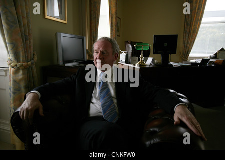 Le Sinn Fein, Martin McGuinness Banque D'Images