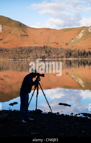 Barrow photographe Bay, Derwentwater, près de Keswick Lake District Banque D'Images