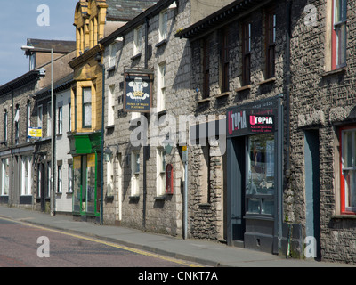 Wildman Street in Kendal Cumbria, Angleterre, Royaume-Uni Banque D'Images