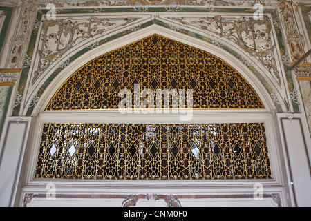 Palais de Topkapi Saray Sarayi, Sultanahmet, Istanbul, Turquie Banque D'Images