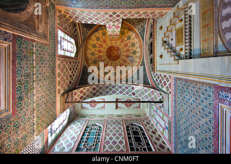 Harem de Topkapi Sarayi, Saray Palais, Sultanahmet, Istanbul, Turquie Banque D'Images