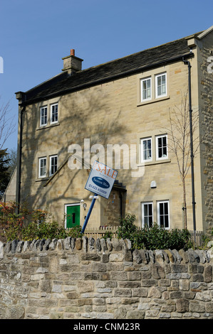 Biens à vendre à eyam derbyshire, Angleterre Royaume-Uni Banque D'Images