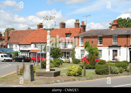 Bonnes de Cranbrook Cranbrook Kent signe village England UK Banque D'Images