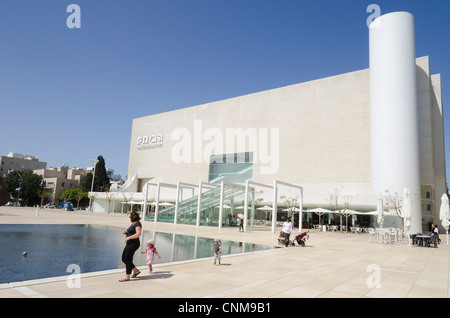 Rénovation bâtiment Habima du Théâtre National. Tel Aviv. Israël. Banque D'Images