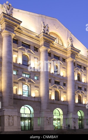 Bourse, Milan, Lombardie, Italie, Europe Banque D'Images