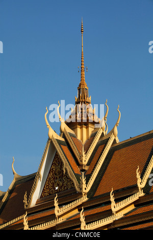 Wat Preah Keo Morakot (Pagode d'argent) (Temple du Bouddha d'Émeraude), Phnom Penh, Cambodge, Indochine, Asie du Sud, Asie Banque D'Images