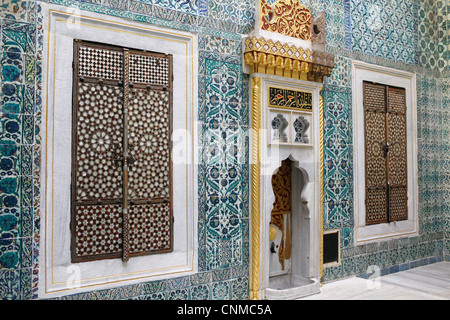 Le Harem, le palais de Topkapi, l'UNESCO World Heritage Site, Istanbul, Turquie, Europe Banque D'Images