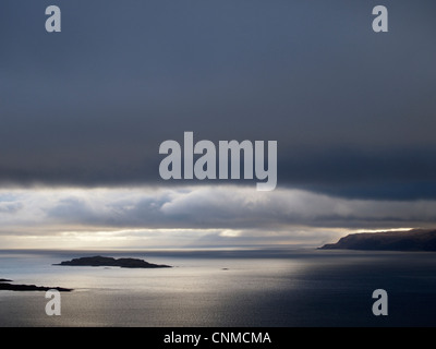 Firth of Lorn de Beinn Mhor, au sud d'Oban, Scotland Banque D'Images