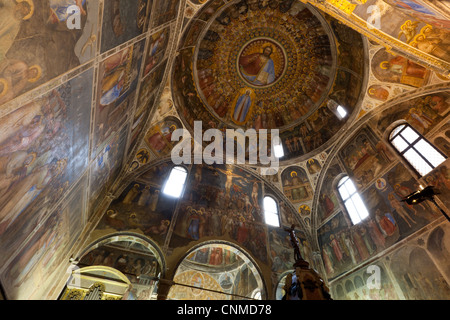 Giusto de Menabuoi fresques dans le baptistère de la cathédrale de l'assomption de Marie de Padoue, Padoue, Vénétie, Italie, Europe Banque D'Images