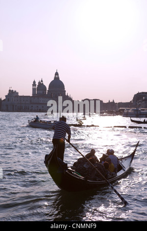 Gondole à Venise, Italie Banque D'Images
