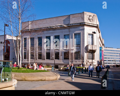 Sheffield Central Library et tombes Art Gallery Banque D'Images