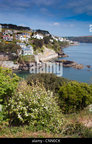 Fowey de St Catherine's Point, Cornwall, UK Banque D'Images