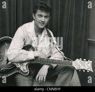 TERRY DENE UK rock singer en 1958 Banque D'Images