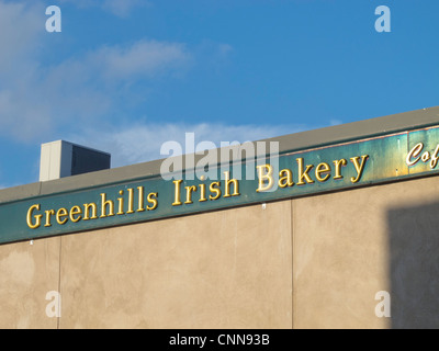 Irlandais à greenhills boulangerie dorchester massachusetts Banque D'Images