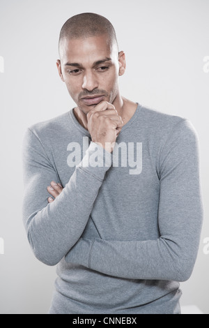 Portrait d’homme Banque D'Images