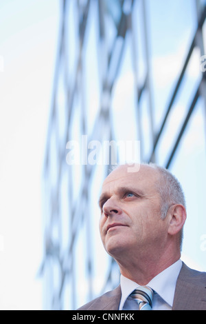 Portrait of businessman, Mannheim, Baden-Wurttemberg, Germany Banque D'Images