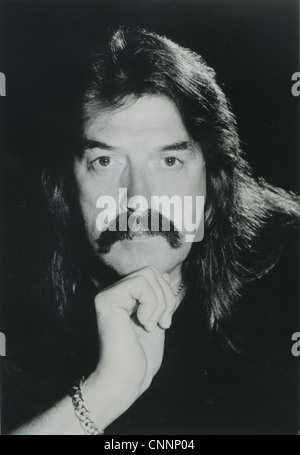 JON LORD photo promotionnelle de musicien de rock britannique de 1980 Banque D'Images