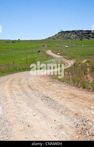 Paysages, contreforts des Drakensberg du Sud, Eastern Cape, Afrique du Sud Banque D'Images