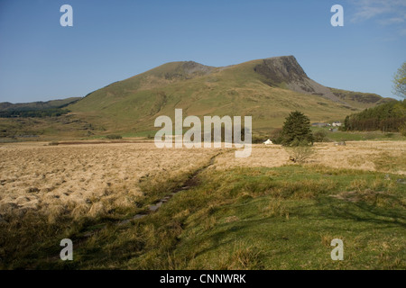 Y Garn et Nantlle Rhyd Ddu en crête de Snowdonia, le Nord du Pays de Galles Banque D'Images