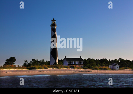 Photo de la Cape Lookout Lighthouse, Outer Banks, Caroline du Nord, États-Unis Banque D'Images