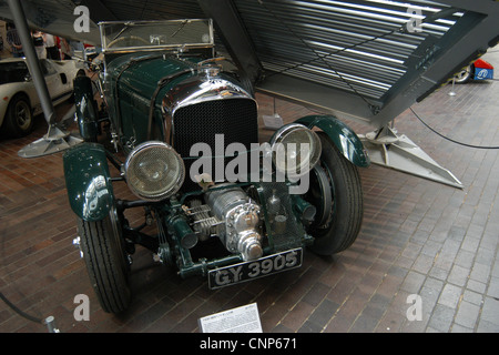 Bentley 4Ѕ Litre Supercharged (1930) produit par Bentley Motors Ltd., Cricklewood, London, UK. Banque D'Images