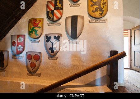 Intérieur de l'Allemagne, Château Kriebstein. Banque D'Images