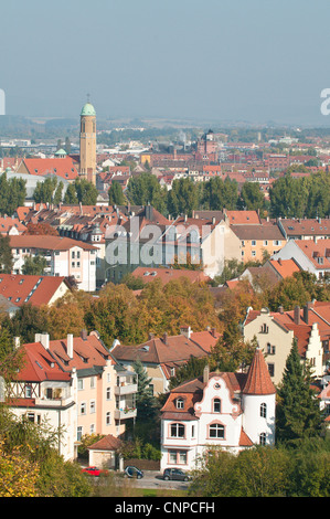 Skyline de Bamberg, Allemagne. Banque D'Images