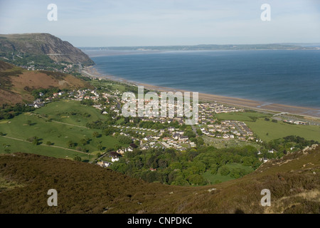 Sychnant Pass Dwygyfylchi du Pays de Galles du Nord Banque D'Images