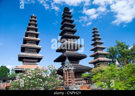 Pura meru mataram lombok en Indonésie Banque D'Images