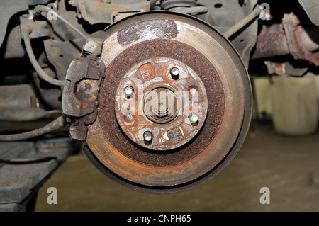 Frein à disque. Banque D'Images