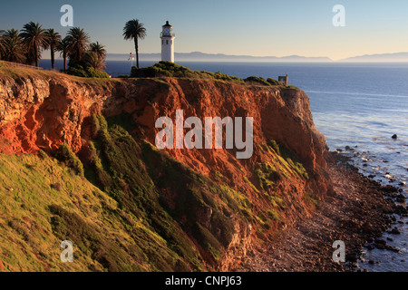 Photo de la Pt.Vincente phare sur la côte de Californie, Los Angeles, Palos Verdes, USA Banque D'Images