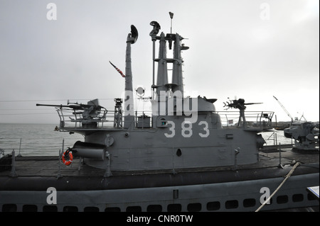 Sous-marin USS Pampanito Banque D'Images