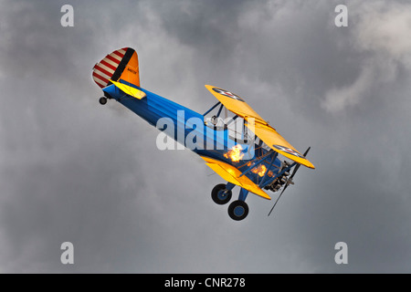 Boeing PT17 Stearman Banque D'Images