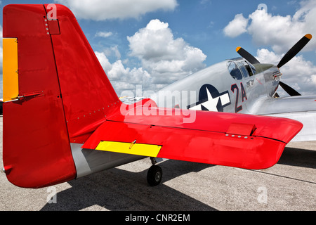 North American P51c Mustang Banque D'Images