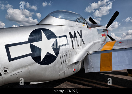 North American P51D Mustang Banque D'Images