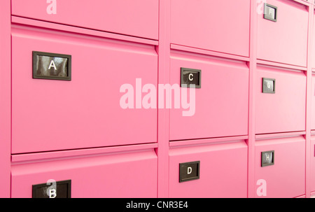 Armoire de classement, close-up, England, UK Banque D'Images