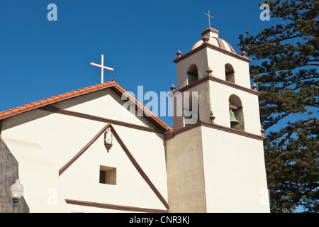 Mission San Buenaventura, Ventura, Californie Banque D'Images