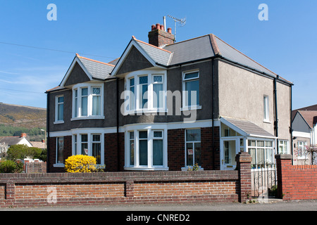 Maisons de 1930 Banque D'Images