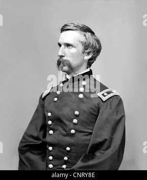 Vecteur restaurés numériquement portrait du général Joshua Lawrence Chamberlain. Banque D'Images