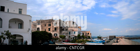 Vue panoramique de l'île de Ischia Banque D'Images