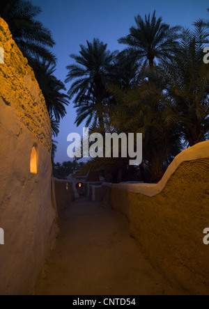 La vieille ville de Ghadamès, Libye Banque D'Images