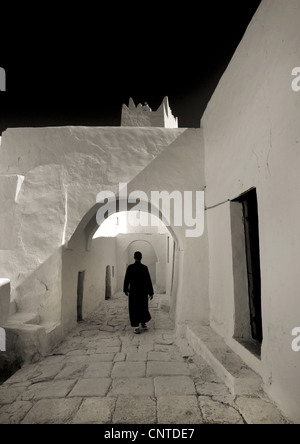 La vieille ville de Ghadamès, Libye Banque D'Images